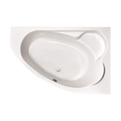 Cersanit Kaliope rohová vaňa 170x110 cm pravostranné biela S301-115