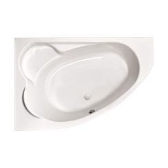 Cersanit Kaliope rohová vaňa 170x110 cm ľavostranné biela S301-114