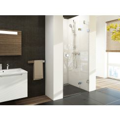 Ravak Brillant sprchové dvere 80 cm výklopné chróm lesklá/priehľadné sklo 0UP4AA00Z1