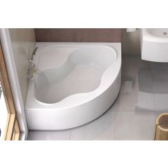 Set rohová vaňa Ravak Gentiana CG01000000, vaňový sifón Viega Simplex 495121, GPX2240020