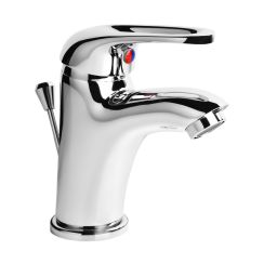 Deante Funkia umývadlová batéria stojanková chrómová BEF021M