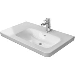 Duravit DuraStyle umývadlo 80x48 cm obdĺžnik klasické umývadlo-umývadlo na nábytok biela 2326800000