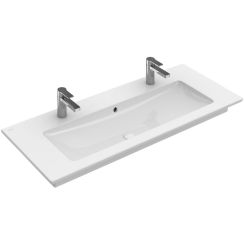 Villeroy & Boch Venticello umývadlo 120x50 cm obdĺžnik klasické umývadlo-umývadlo na nábytok-umývadlo s doskou biela 4104CK01