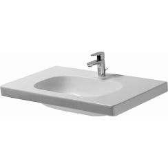 Duravit D-Code umývadlo 85x48 cm obdĺžnik klasické umývadlo biela 03528500702