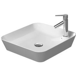 Duravit Cape Cod umývadlo 46x46 cm štvorec pultové umývadlo biela 2340460000