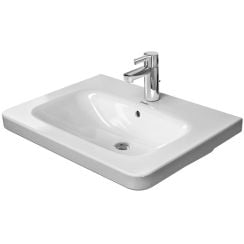 Duravit DuraStyle umývadlo 65x48 cm obdĺžnik klasické umývadlo-umývadlo na nábytok biela 2320650000