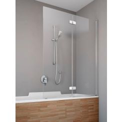 Radaway Fuenta New vaňová zástena 100 cm dvojdielny chrómová lesklé/číre sklo 208210-01R