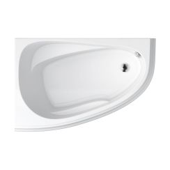Cersanit Joanna New rohová vaňa 140x90 cm ľavostranné biela S301-165