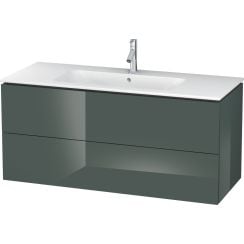 Duravit L-Cube skrinka 122x48.1x55 cm závesné pod umývadlo sivá LC624303838