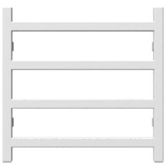 Terma Simple kúpeľňový radiátor rebríkový 168x50 cm biela WZSIE168050K916S1U
