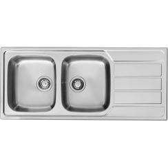 Pyramis Athena nerezový drez 116x50 cm 107163101