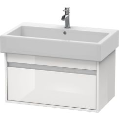 Duravit Ketho skrinka 75x44x41 cm závesné pod umývadlo biela KT668702222