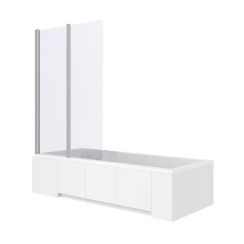 Rea Agat vaňová zástena 80 cm dvojdielny REA-W0700