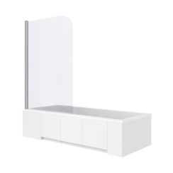 Rea Topaz vaňová zástena 70 cm jednodielny chrómová lesklé/číre sklo REA-W0087