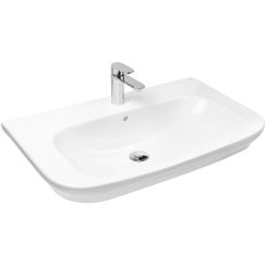 Oltens Gulfoss umývadlo 80x46 cm polkruhový biela 41402000