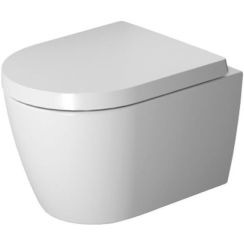 Duravit ME by Starck wc misa s pomaly sa sklápajúcim sedadlom závesné áno biela 45300900A1