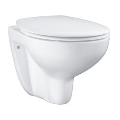 Grohe Bau Ceramic wc misa s pomaly sa sklápajúcim sedadlom závesné áno biela 39351000