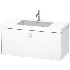 Duravit Brioso umývadlo so skrinkou 100 cm biela BR4602O1818