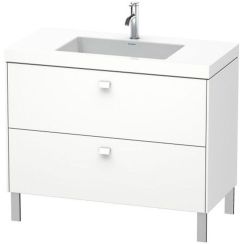 Duravit Brioso umývadlo so skrinkou 100 cm biela BR4702O1818