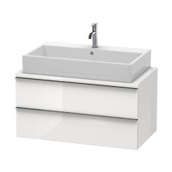 Duravit Happy D.2 skrinka 90x47.8x44 cm závesná kúpeľňová skrinka pod umývadlo H2550802222