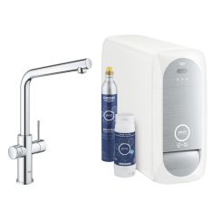 Grohe Blue kuchynská batéria s filtrom stojánková StarLight Chrome 31454001