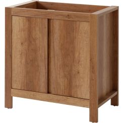 Comad Classic Oak skrinka 80x46x79 cm kúpeľňová skrinka pod úmývadlo stojaca CLASSICOAK821