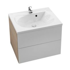 Ravak Rosa skrinka 76x49x47 cm závesná kúpeľňová skrinka pod umývadlo X000001294