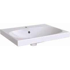 Geberit Acanto umývadlo 65x48.2 cm obdĺžnik klasické umývadlo-umývadlo na nábytok biela 500.621.01.2