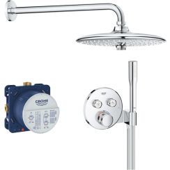 Grohe Grohtherm SmartControl sprchová súprava podomietková s termostatom áno StarLight Chrome 34744000