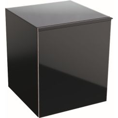 Geberit Acanto skrinka 45x47.6x52 cm závesné bočné čierna 500.618.16.1