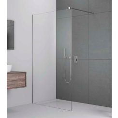 Radaway Modo New II stena sprchovacieho kúta 55 cm chróm lesklý/sklo priehľadné 389055-01-01
