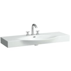 Laufen Palace umývadlo 120x51 cm obdĺžnik klasické umývadlo-umývadlo na nábytok biela lesklá H8117040001041