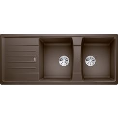 Blanco Lexa 8 S granitový drez 116x50 cm hnedá 524989