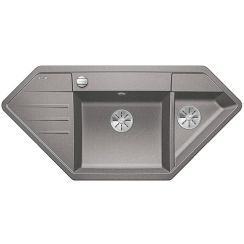 Blanco Lexa 9 E granitový drez 107x51 cm sivá/grafitová/ónyxová 524992