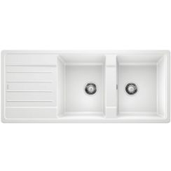 Blanco Legra 8 S granitový drez 116x50 cm biela 523165