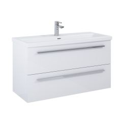 Elita Kwadro Plus skrinka 99.6x39.6x53 cm závesné pod umývadlo biela 166714