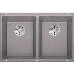 Blanco Subline 350/350-U granitový drez 75.5x46 cm sivá/grafitová/ónyxová 523576