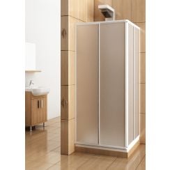 KFA Armatura Variabel sprchovací kút 90x90 cm obdĺžniková biela lesklé/materiál polystyrén 101-26911P