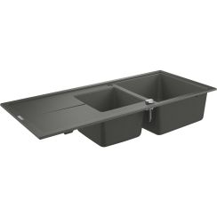 Grohe K400 granitový drez 116x50 cm sivá/grafitová/ónyxová 31643AT0
