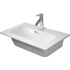 Duravit ME by Starck umývadlo 63x40 cm obdĺžnik umývadlo na nábytok biela 23426300001