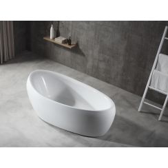 Hagser Lora voľne stojaca vaňa 170x85 cm oválne biela HGR14000012