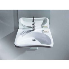 Roca Dostępna Łazienka umývadlo 66x55 cm pre zdravotne postihnutých biela WM8810ACZ000001