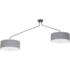 Nowodvorski Lighting Hawk stropné svietidlo 6x60 W čierna-sivá 6541