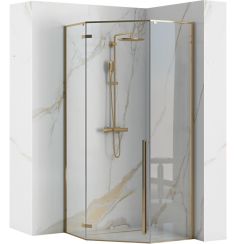 Rea Diamond sprchovací kút lesklé/priehľadné sklo REA-K4904