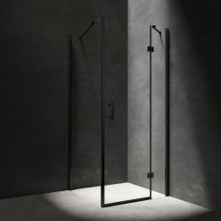 Omnires Manhattan sprchovací kút 90x90 cm obdĺžniková MH9090BLTR