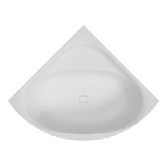 Hoesch iSensi vaňa so zástenou 150x150 cm ľavostranné biela 3857.010