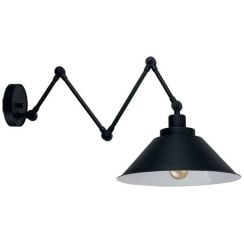 Nowodvorski Lighting Pantograph nástenná lampa 1x60 W čierna 9126