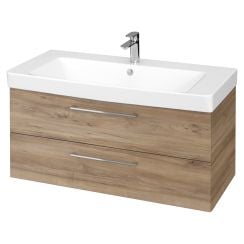 Cersanit Mille umývadlo so skrinkou 101 cm orech S801-331-DSM