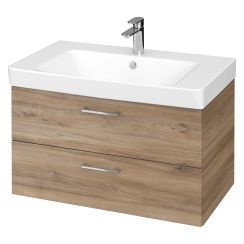Cersanit Mille umývadlo so skrinkou 81 cm orech S801-339-DSM