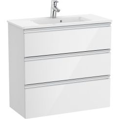 Roca Gap-N Compacto umývadlo so skrinkou 80.5 cm biela A851499806
